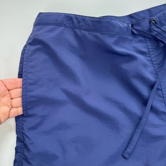 L.L. Bean Pull On Mesh Pocket Crop Hiking Athletic Pants Womens Large - Picture 6 of 9